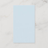 かわいいパンダ赤ちゃんシャワーおむつラッフルチケット エンクロージャーカード (裏面)