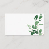 かわいいパンダ赤ちゃんシャワー水の色おむつラッフル エンクロージャーカード (裏面)