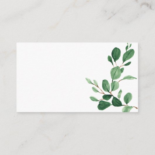 かわいいパンダ赤ちゃんシャワー水の色おむつラッフル エンクロージャーカード (裏面)