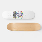 かわいいパンダ違うの自閉症に心を動かす スケートボード (横)