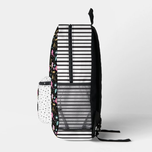 かわいいパンダ顔ガールズ プリントバックパック (右)