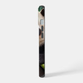 かわいいパンダ食べの竹 iPhone 15ケース (左側面)