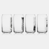 かわいいパンダ飲み物用品セット ガラス缶 (右)