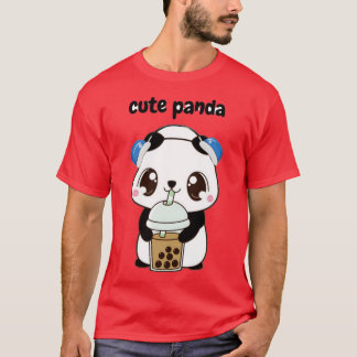 かわいいパンダ14 Tシャツ