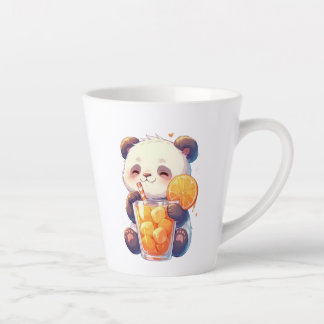 かわいいパンダ オレンジジュース マグカップ | 可愛い パンダ