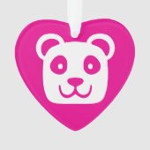 かわいいパンダ オーナメント (正面)