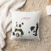 かわいいパンダ クッション (ブランケット)
