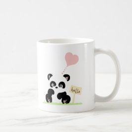 かわいいパンダ コーヒーマグカップ