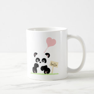 かわいいパンダ コーヒーマグカップ