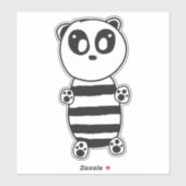 かわいいパンダ シール (シート)