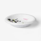 かわいいパンダ ペーパーボウル (傾斜あり)