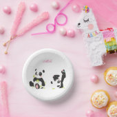 かわいいパンダ ペーパーボウル (パーティー)