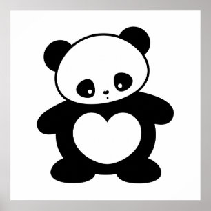 かわいいパンダ ポスター