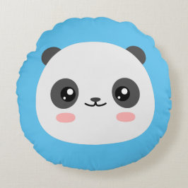 かわいいパンダ ラウンドクッション