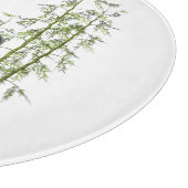 かわいいパンダ|竹に座る カッティングボード (角)