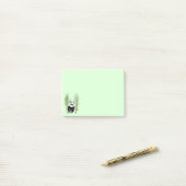 かわいいパンダ|竹に座る ポストイット (デスク上)