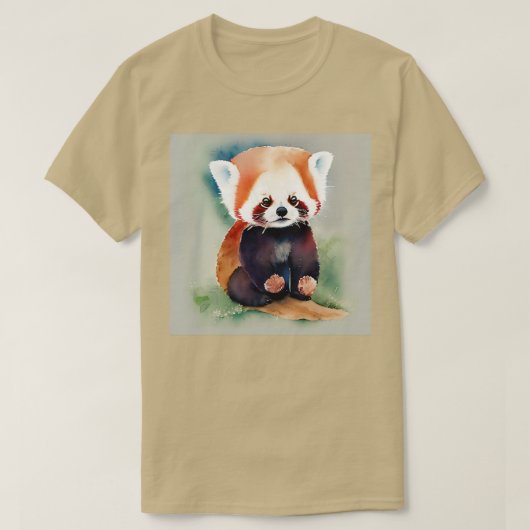 かわいいパンダ(3) Tシャツ (デザイン正面)