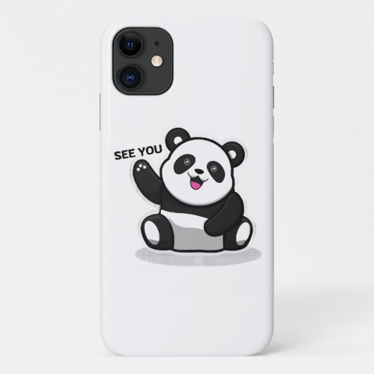 かわいいパンダ Case-Mate iPhoneケース (裏面)