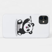 かわいいパンダ Case-Mate iPhoneケース (裏面(横))