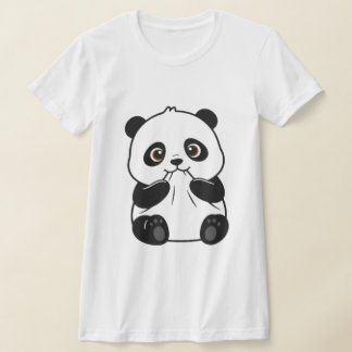 かわいいパンダ Tシャツ