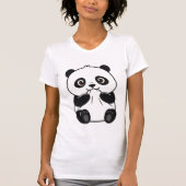 かわいいパンダ Tシャツ (正面)