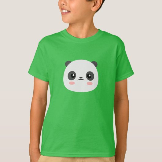 かわいいパンダ Tシャツ (正面)