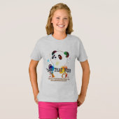 かわいいパンダTシャツ Tシャツ (正面フル)