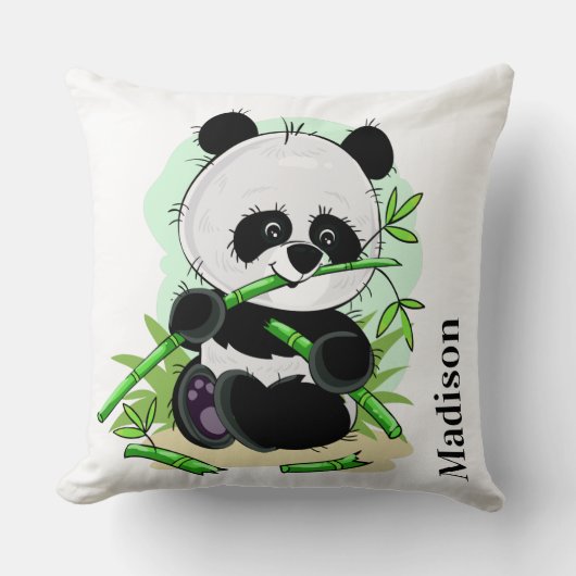 かわいいパンドラ名前をカスタムする装飾用クッション クッション (正面)