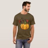 かわいいパンプキン"こんにちは" Tシャツ (正面フル)