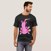 かわいいパン アホロートル Tシャツ (正面フル)