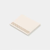 かわいいパン ポストイット (アングル)