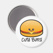 かわいいパン マグネット (正面/裏面)