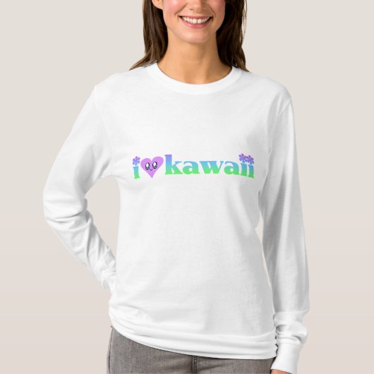 かわいいパーカーが大好き Tシャツ (正面)