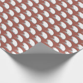 かわいいパーキーピグファーム動物自然漫画 ラッピングペーパー (角)