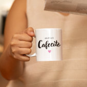 かわいいパーソナライズされたカフェシトスクリプトマグ ツートーンマグカップ