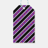 かわいいパーソナライズされたキッズコスチュームパーティーハロウィン ギフトタグ (裏面)