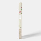 かわいいパーソナライズされたシャビシャックフローラモノグラム Case-Mate iPhoneケース (裏面 / 右)