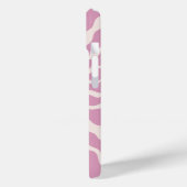 かわいいパーソナライズされたハート手紙バレンタインデー Case-Mate iPhoneケース (裏面 / 左)