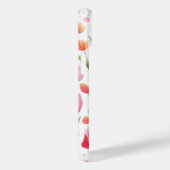 かわいいパーソナライズされたピンク春フローラ Case-Mate iPhoneケース (裏面 / 右)