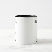 かわいいパーソナライズされたベビー顔フォトママパパ誕生日 マグカップ (中央)