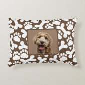 かわいいパーソナライズされたペット アクセントクッション (正面)