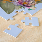 かわいいパーソナライズされたボクサー犬 ジグソーパズル (側面)