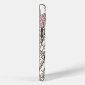 かわいいパーソナライズされたボホフローラ野草 Case-Mate iPhoneケース (裏面 / 右)