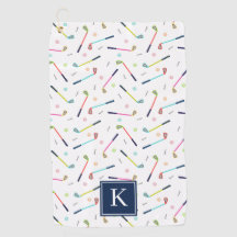 かわいいパーソナライズされたモノグラム柄の女性