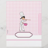 かわいいパーソナライズされたレシピ (正面)