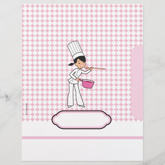 かわいいパーソナライズされたレシピ (正面)