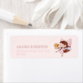 かわいいパーソナライズされた住所 シール (インサイチュ)