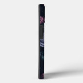 かわいいパーソナライズされた牡丹ブラックアップルiPhone 13 ca Case-Mate iPhoneケース (裏面 / 右)