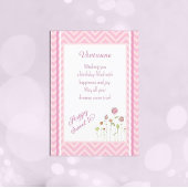 かわいいパーソナライズされた甘い16誕生日カード カード