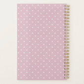 かわいいパーソナライズされた看護プランナー プランナー手帳 (裏面)